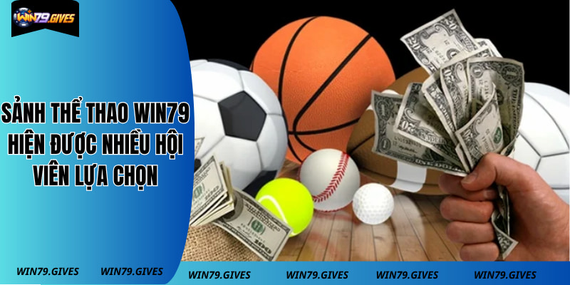 Sảnh thể thao win79 hiện được nhiều hội viên lựa chọn
